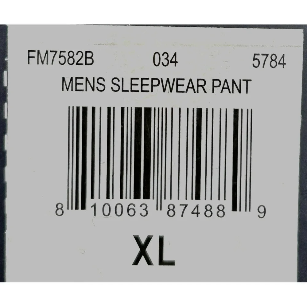 Fila Men's‎ Fleece Jogger Pants Sleepwear Loungewear Size XL (39x34